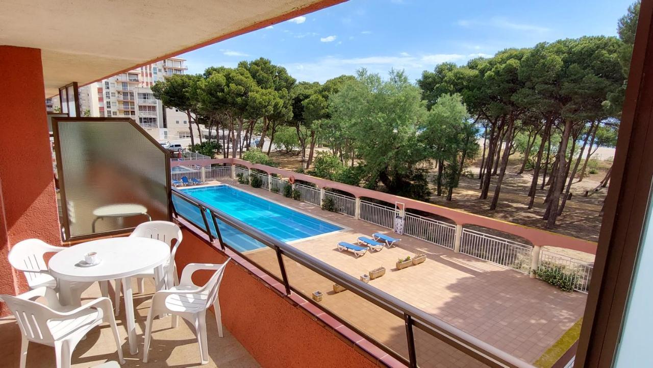 Primera línea y vistas al mar con piscina *M* L'Estartit Exterior foto